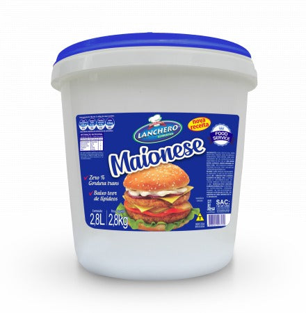 1 BALDE DE MAIONESE LANCHEIRO 2 KG
